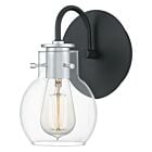 Quoizel One Light Wall Sconce Andrews in Earth Black