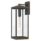 Quoizel One Light Outdoor Wall Mount Westover in Industrial Bronze