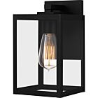 Quoizel One Light Outdoor Wall Lantern Westover in Earth Black