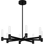 Quoizel LED Chandelier Adler in Matte Black