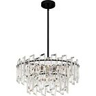 Quoizel Six Light Pendant Dion in Matte Black