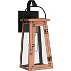 Quoizel One Light Outdoor Wall Mount Carolina in Aged Copper