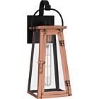 Quoizel One Light Outdoor Wall Mount Carolina in Aged Copper