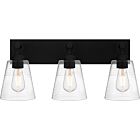 Quoizel Three Light Bath Dacosta in Earth Black