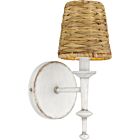 Quoizel One Light Wall Sconce Flannery in Antique White