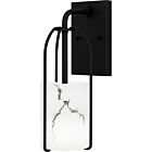 Quoizel One Light Wall Sconce Fairbanks in Matte Black