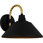 Quoizel One Light Outdoor Lantern Longshore in Matte Black