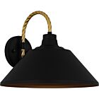 Quoizel One Light Outdoor Lantern Longshore in Matte Black