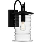 Quoizel One Light Outdoor Wall Mount Noland in Matte Black