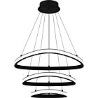 Quoizel LED Pendant Bardot in Matte Black