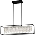 Quoizel LED Linear Chandelier Brillance in Matte Black