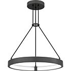 Quoizel LED Pendant Drury in Pewter Cast Iron