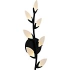 Quoizel LED Wall Sconce Flores in Matte Black