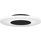 Quoizel LED Flush Mount Rockwell in Matte Black