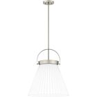 Quoizel One Light Pendant Quoizel Pendant in Brushed Nickel