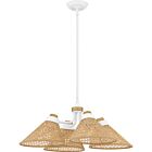 Quoizel Four Light Pendant Quoizel Pendant in Matte White