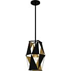 Quoizel One Light Mini Pendant Quoizel Piccolo Pendant in Matte Black