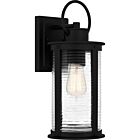 Quoizel One Light Outdoor Wall Mount Tilmore in Matte Black