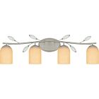 Quoizel Four Light Bath Ulysses in Brushed Nickel