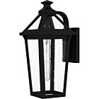 Quoizel One Light Outdoor Wall Mount Boulevard in Matte Black