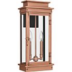 Quoizel Two Light Outdoor Wall Mount Noelle in Aged Copper