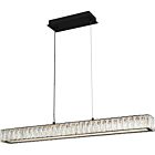 Quoizel LED Linear Chandelier Reese in Matte Black