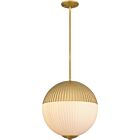 Quoizel Two Light Pendant Quoizel Pendant in Brushed Gold