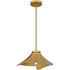 Quoizel One Light Pendant Quoizel Pendant in Light Gold