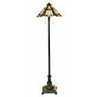 Quoizel Two Light Floor Lamp Inglenook in Valiant Bronze