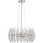 Quoizel Six Light Pendant Valla in Polished Chrome