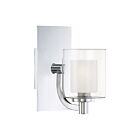 Quoizel One Light Bath Fixture Kolt in Polished Chrome