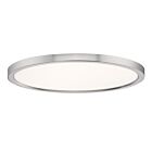 Quoizel LED Flush Mount Outskirts in Brushed Nickel