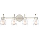 Andrews 4-Light Bathroom Vanity Light Fixture in Antique Nickel