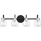 Quoizel Four Light Bath Fixture Andrews in Earth Black