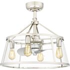 Barlow 4-Light Fandelier in Polished Nickel