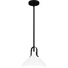 Quoizel One Light Pendant Brink in Matte Black