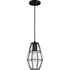 Blythe 1-Light Mini Pendant in Earth Black