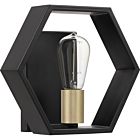 Quoizel One Light Wall Sconce Bismarck in Earth Black