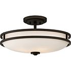 Cadet 4-Light Semi-Flush Mount in Old Bronze