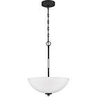 Conrad 3-Light Pendant in Brushed Nickel