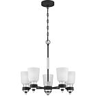 Conrad 5-Light Chandelier in Brushed Nickel