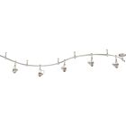 Centerstage Track Lighting in Brushed Nickel