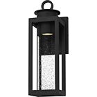 Quoizel One Light Outdoor Wall Mount Donegal in Matte Black