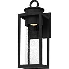 Quoizel One Light Outdoor Wall Mount Donegal in Matte Black