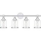 Dixie 4-Light Bathroom Vanity Light in Polished Chrome