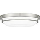 Quoizel LED Flush Mount Dunbar in Brushed Nickel