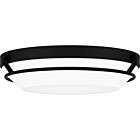 Quoizel LED Flush Mount Dunbar in Matte Black