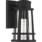 Quoizel One Light Outdoor Lantern Dunham in Earth Black