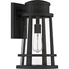 Quoizel One Light Outdoor Lantern Dunham in Earth Black