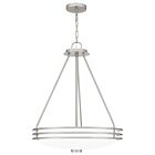 Emile 4-Light Pendant in Brushed Nickel